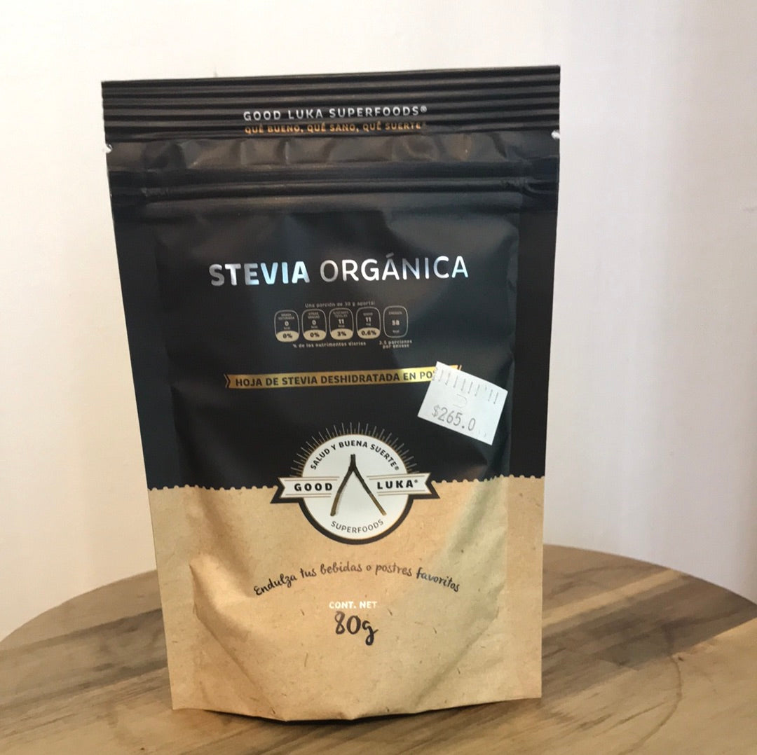 Stevia orgánica 80 g