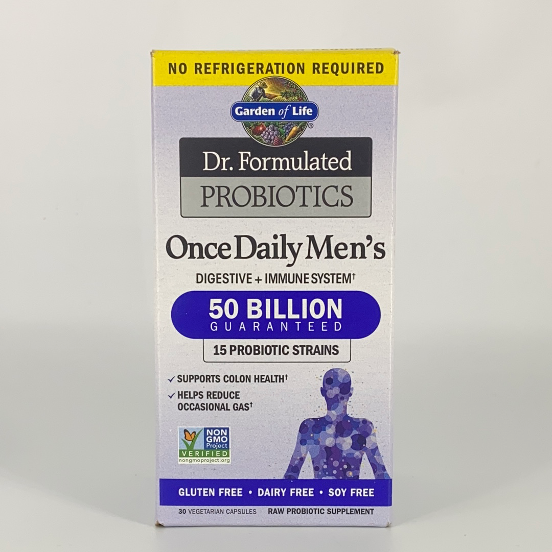 Dr. Formulated Probiotics Once Daily Men's 50 billion 30caps