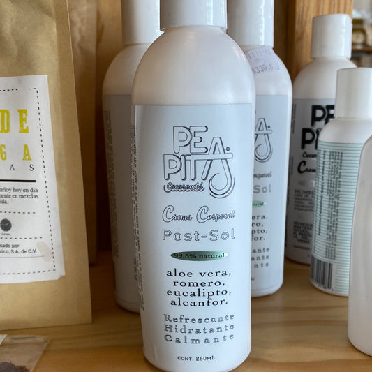 Crema corporal post sol piel expuesta 240ml