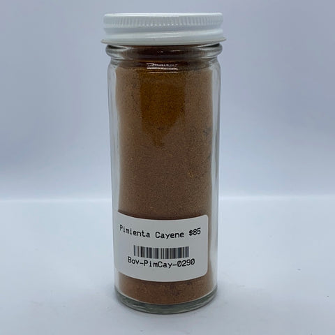 Pimienta Cayene frasco