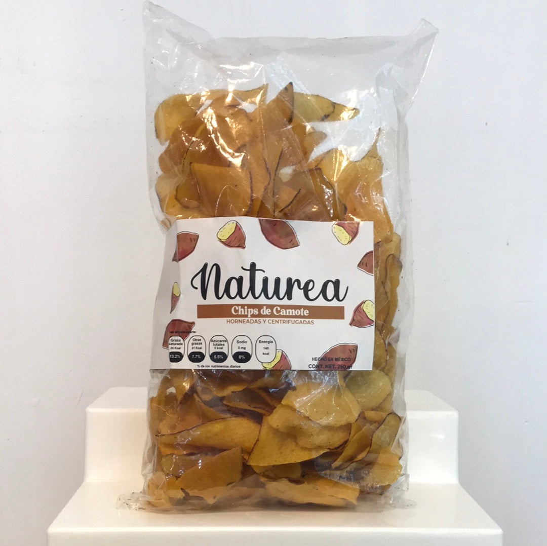 NATUREA CHIPS CAMOTE 250GR