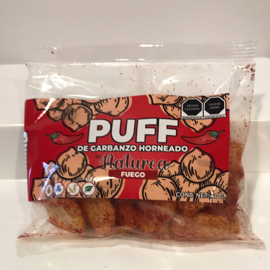 Puff de garbanzo